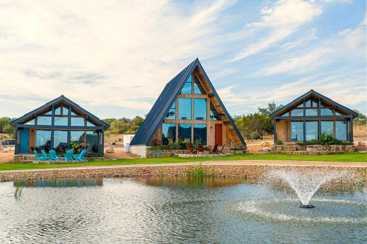 Gruene Daze Chalet - Stylish Aframe - Escape The Ordinary New Braunfels Kültér fotó