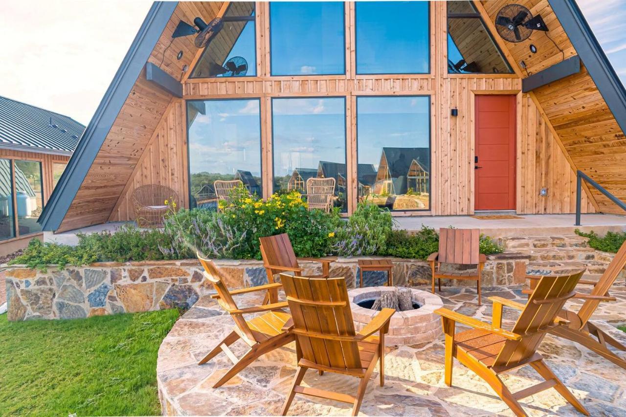 Gruene Daze Chalet - Stylish Aframe - Escape The Ordinary New Braunfels Kültér fotó