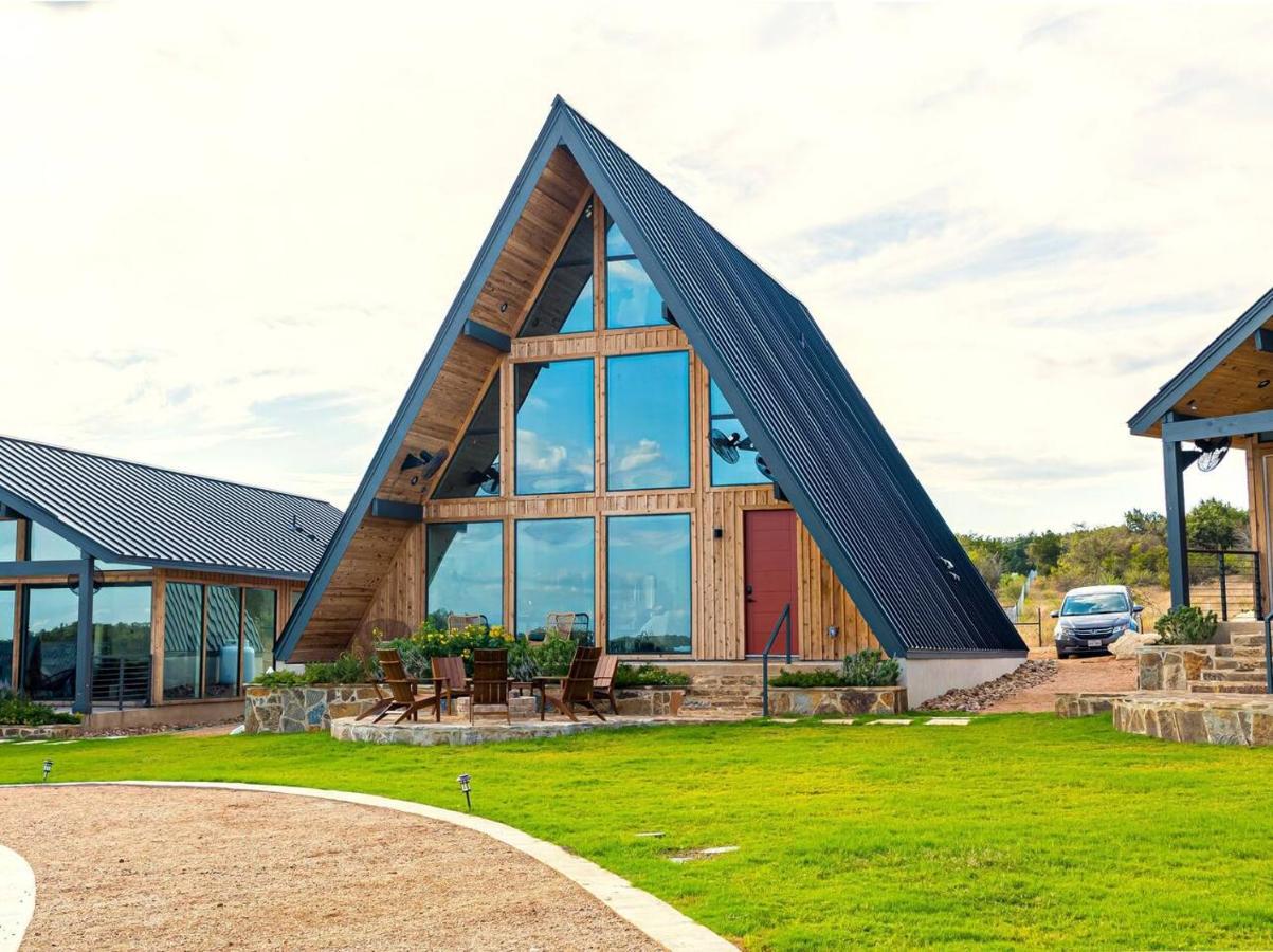 Gruene Daze Chalet - Stylish Aframe - Escape The Ordinary New Braunfels Kültér fotó