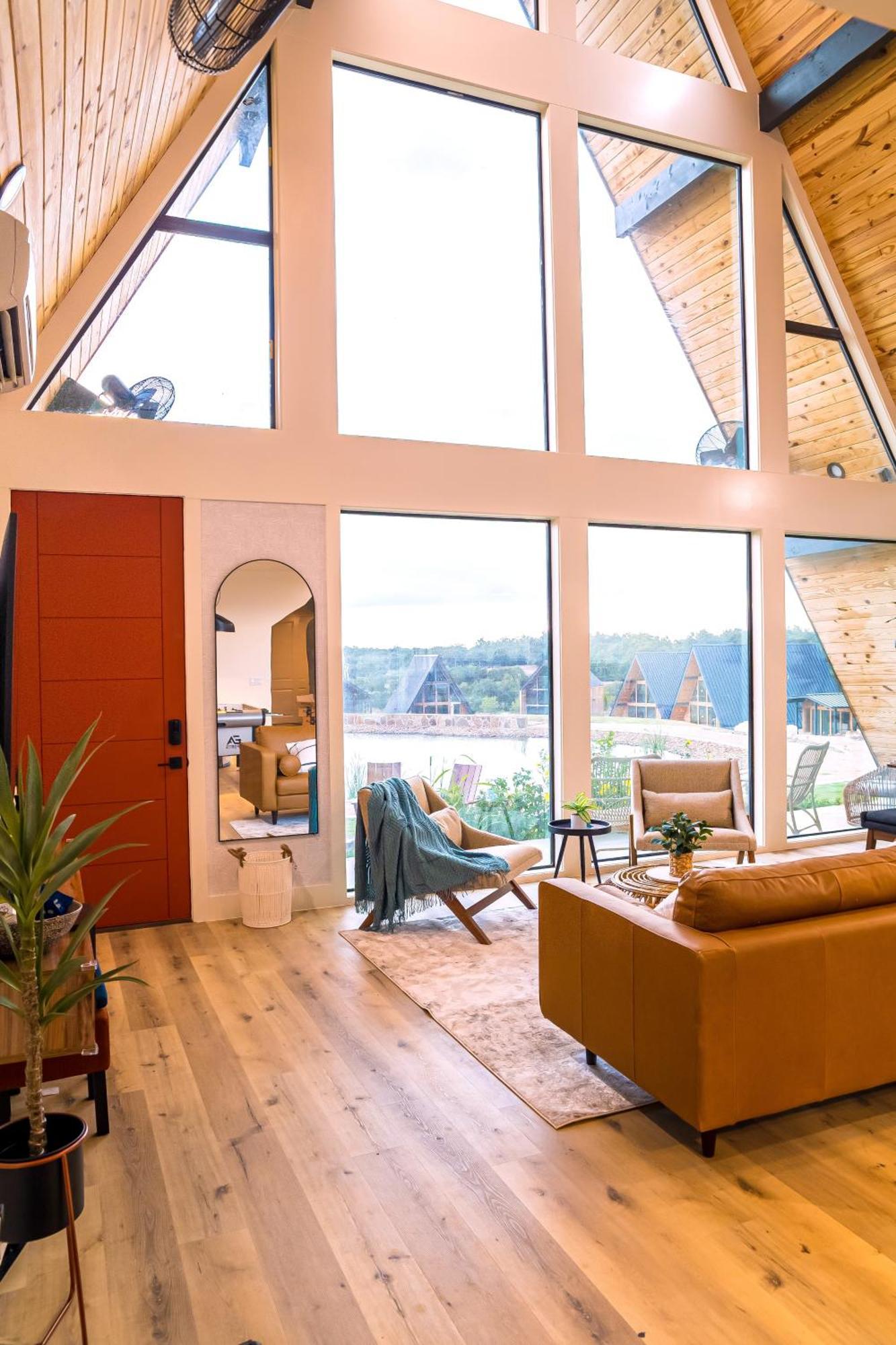 Gruene Daze Chalet - Stylish Aframe - Escape The Ordinary New Braunfels Kültér fotó